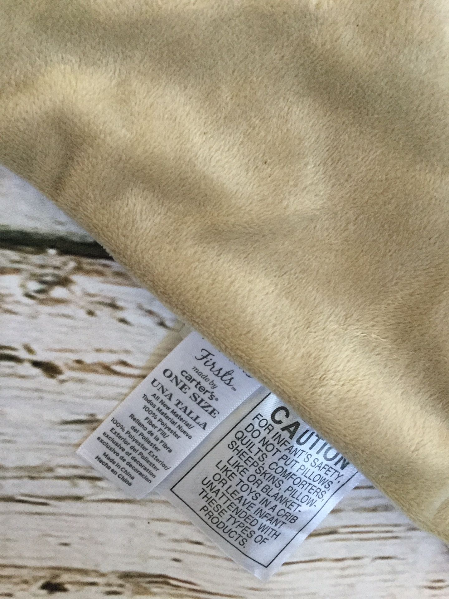Carters Precious First Security Blanket