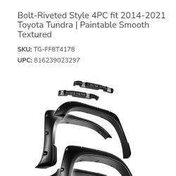 Tundra Fender Flares 2014-2021