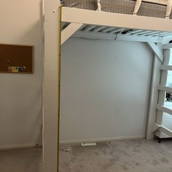 Tall Loft Bed Twin XL With Mattress