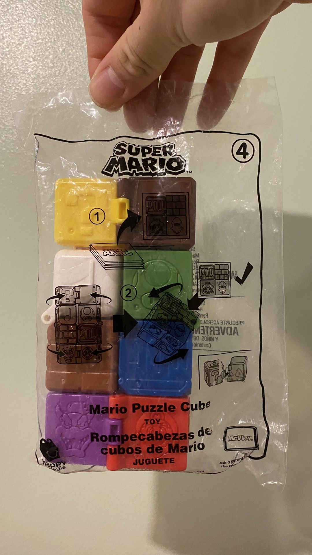 Super Mario McDonalds Happy Meal Toy