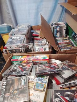 Videogames new BOXES FROM THE STORAGE