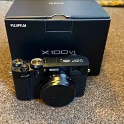 Fujifilm X100VI Digital Camera Black