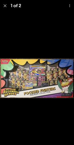 Pokémon Mega Evolution Ascended Heroes Focused Fighters Premium Collection
