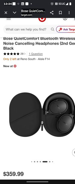 BOSE  quiet comfort Bluetooth headphones 2nd gen