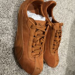 PUMA H-Street Premium Brandy Toasted Almond Mesh Sneakers 2025 403777-01