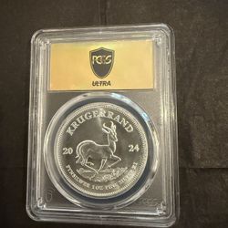 2024 Krugerrand MS70 GOLD RUSH LABEL