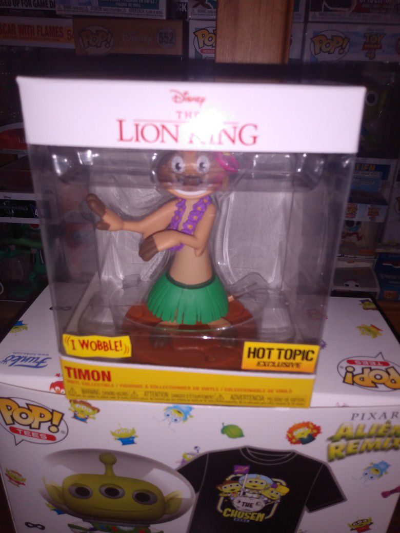 The Lion King, Timon Hot Topic Exclusive Vinyl Collectibles 