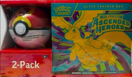 Pokémon TCG Mega Evolution Ascended Heroes Elite Trainer Box Sams Club