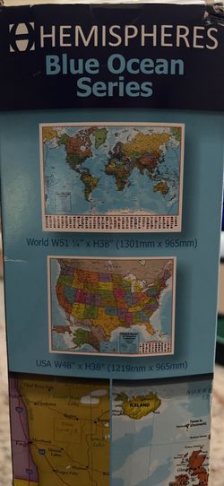 Teaching Supplies, US & World Maps