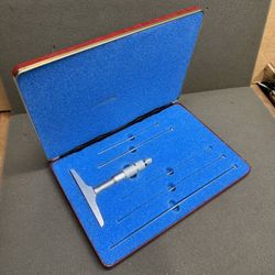 CENTRAL TOOL CO. -USA- DEPTH GAGE, 0-9”