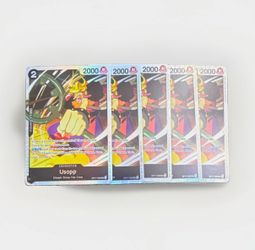 Bandai One Piece Card Game Usopp OP17-080 x5