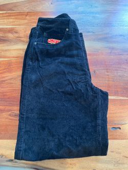 Empyre Corduroy Black Loose Fit Skate Pants
