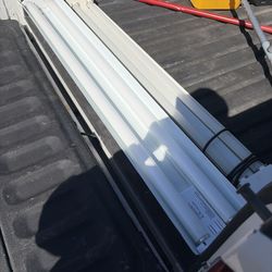 2 Feit Electric LED Shop Lights 4ft Utility Garage Lights 3700 Lumens Tested Working