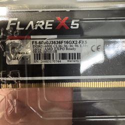 G.skill Flarex5 32gb Ddr5 Cl36-6000 AMD Expo RAM