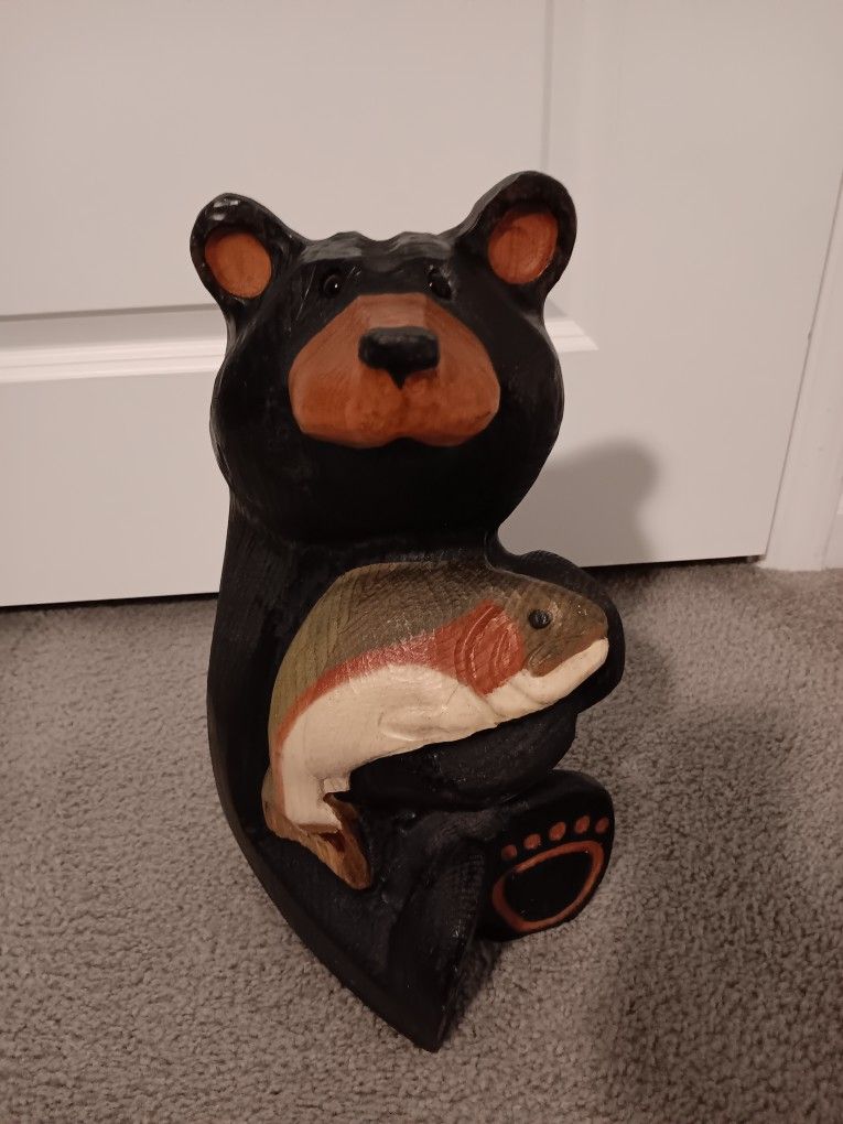Handcarved BSC Bear