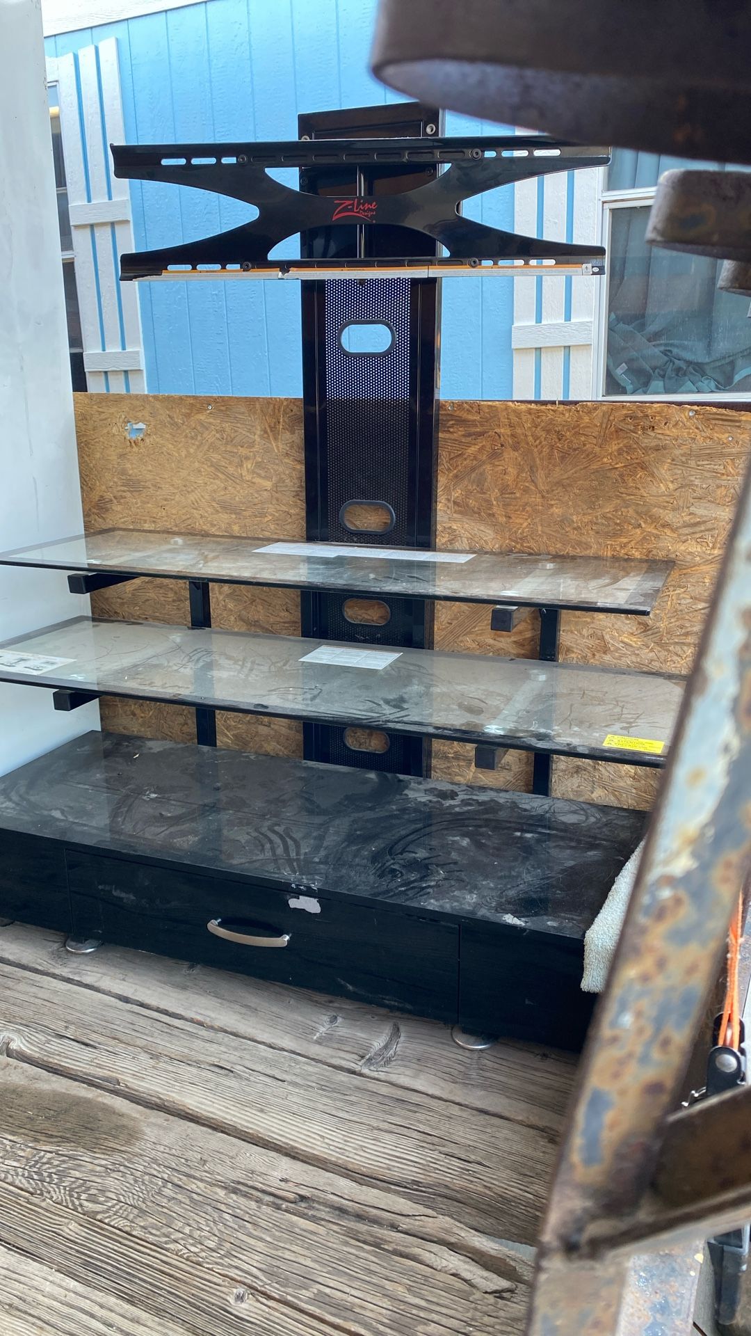 Black Entertainment Shelves
