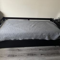 Twin Size Bed Frame With Trundle