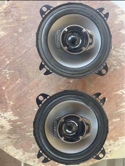 Kenwood 3-way speakers