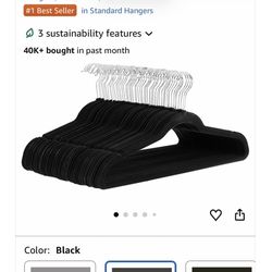 Velvet Hangers 50+ Count 