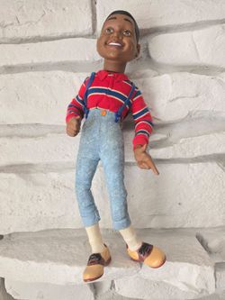 Vintage STEVE URKEL Pull String Talking Doll Family Matters 1991 Non Working!