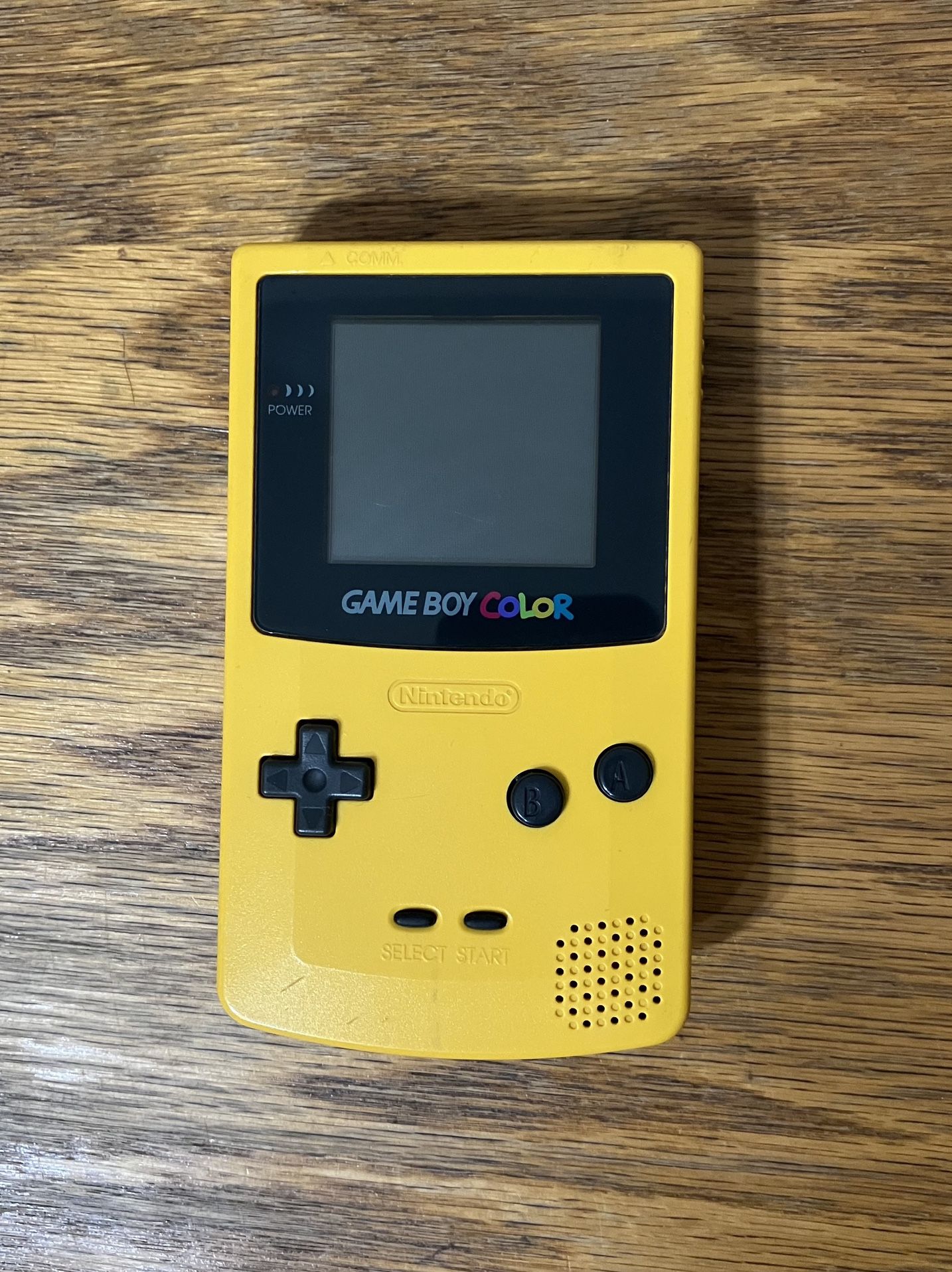 Nintendo Gameboy Color System Console Dandelion Yellow system game boy GBC No Games