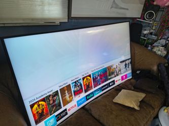 Samsung curved Smart TV 4K 55 INCH