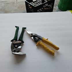 Midwest Upright Right Snips #P6900R & WISS  #MPC-3 straight Cut Snips In Chandler 