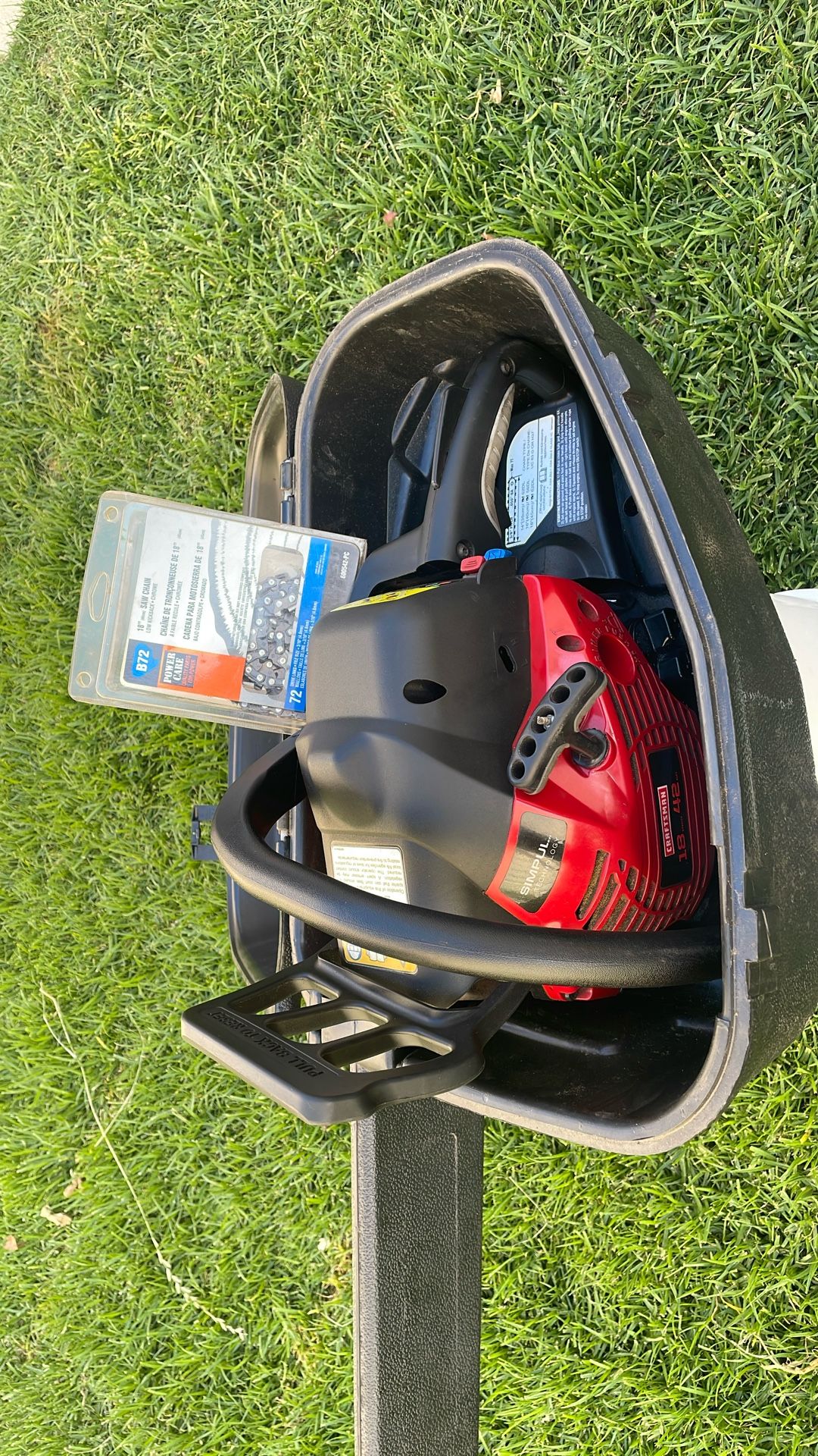 Craftsman Chainsaw Works Great Don’t Have Use For It Anymore Comes With Extra New Chain
