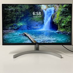 LG 27” Full HD IPS Monitor