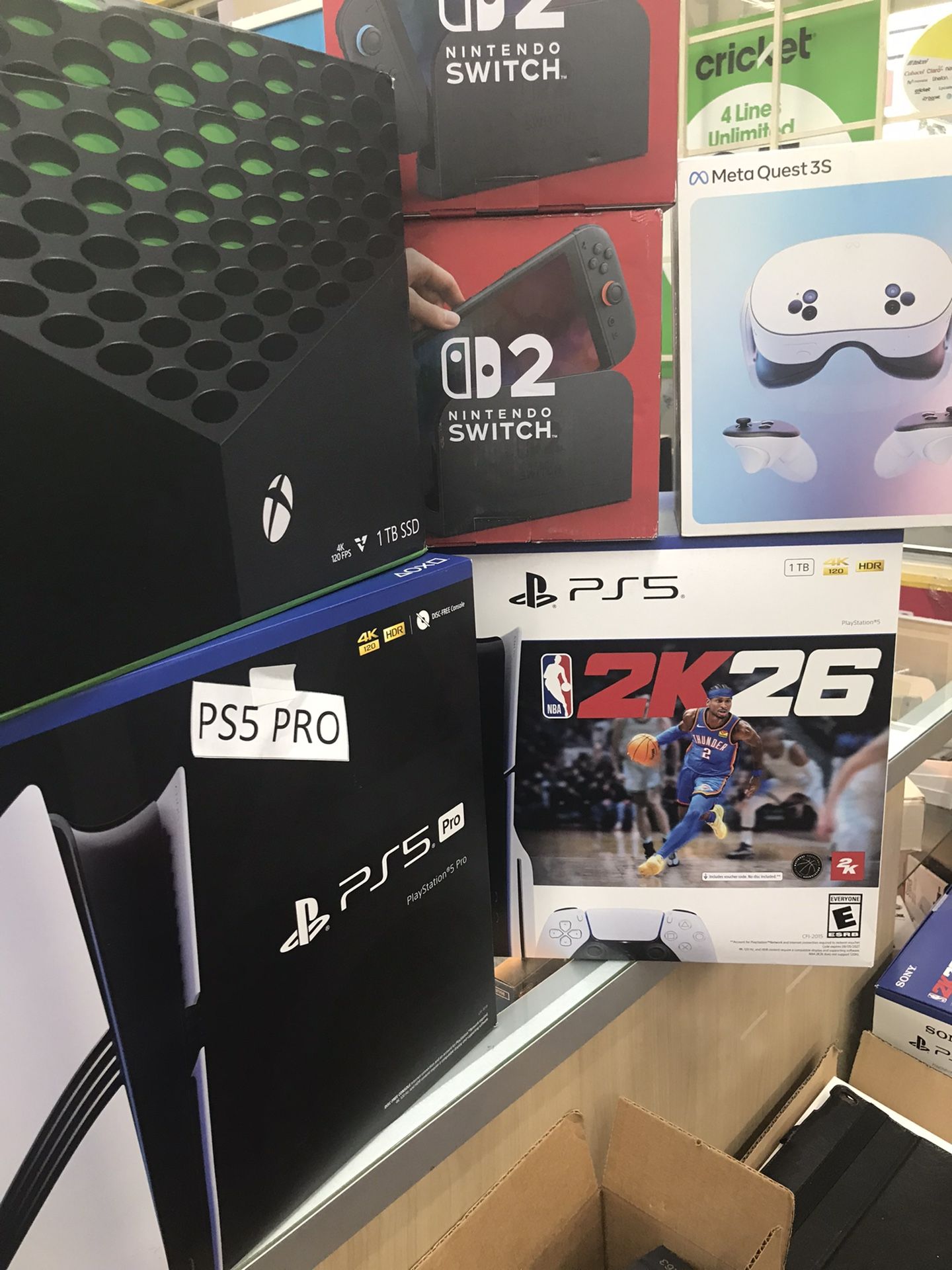 Ps5 Pro Xbox X Oculus Nintendo 2 New Sealed No Credit Needed Pay Down Only