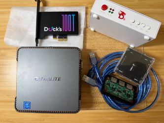 DMA complete bundle (100T DMA Card, Hdmi Fuser, Mini PC, Macku/KMBox)