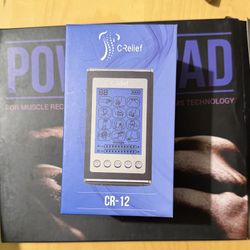 C Relief C-12 EMS machine with power pad attachment