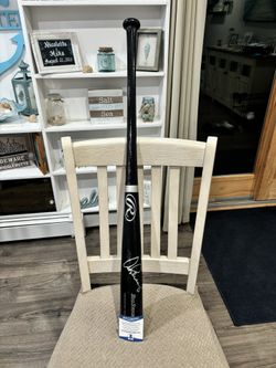 Alex Rodriguez autographed bat with COA