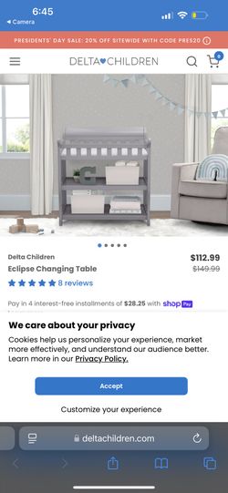 Eclipse Changing Table