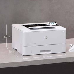 HP LaserJet Enterprise M406dn Monochrome Printer with built-in Ethernet & 2-sided printing (3PZ15A)
