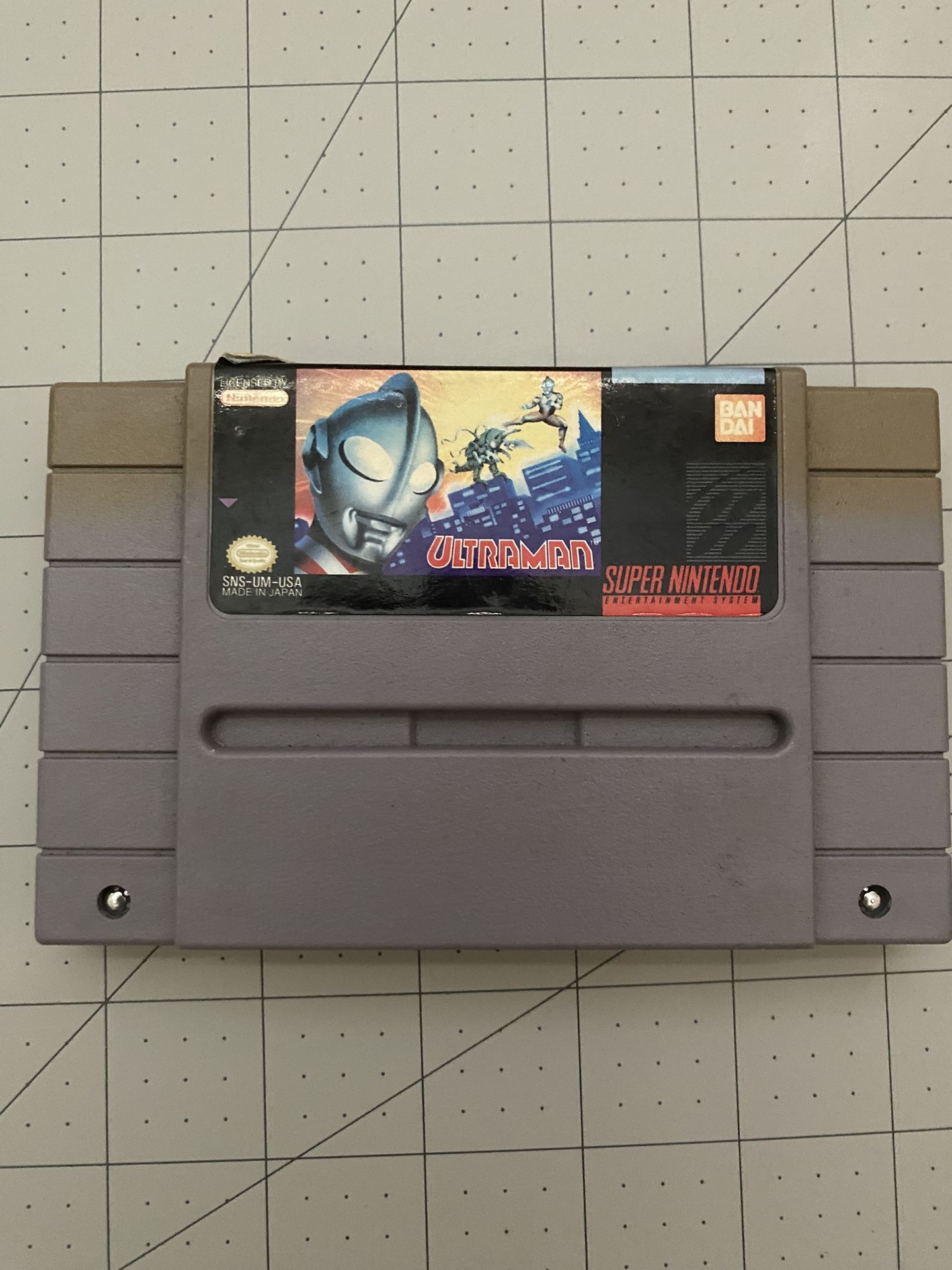 Ultraman For Super Nintendo Entertainment System 