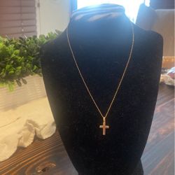 Perfect Present Real Gold Chain and Pendant
