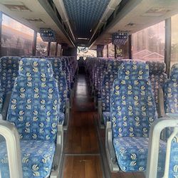 white Charter Bus for sale