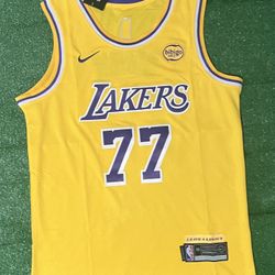 Luka Dončić Los Angeles Lakers Nike Gold Jersey