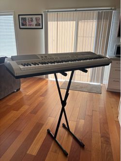 Cassio WK-200 keyboard with stand