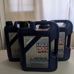 Liqui Moly 5W40 Leichtlauf High Tech Engine Oil (5 Liter) -  LM2332