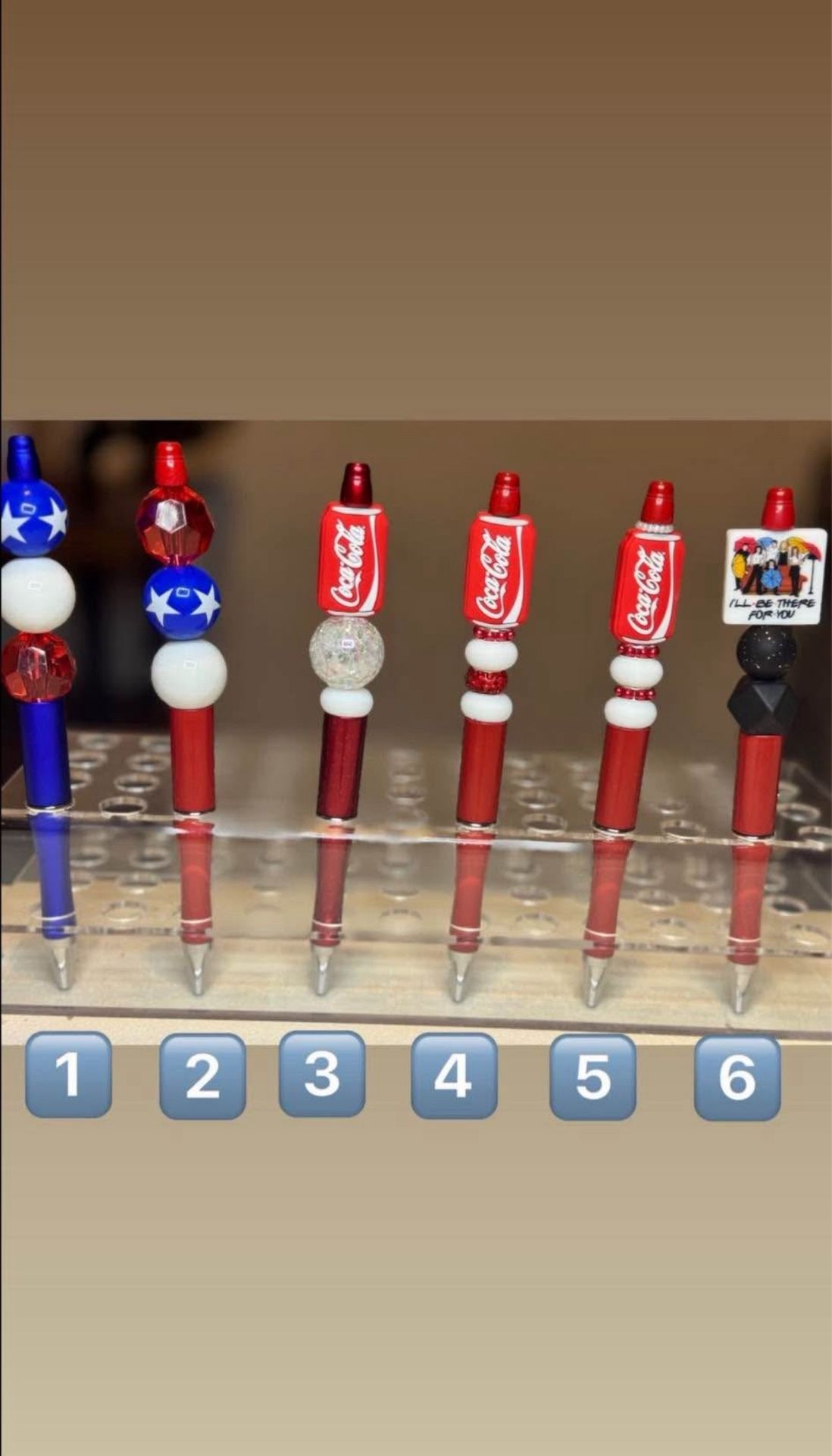 Beaded Pens