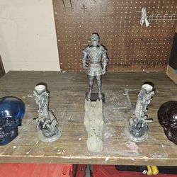 Dragons And Knight And Skulls