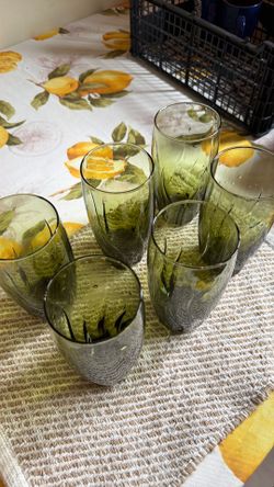 Green glassware
