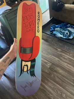 Signed Emerica/Toy Machine deck