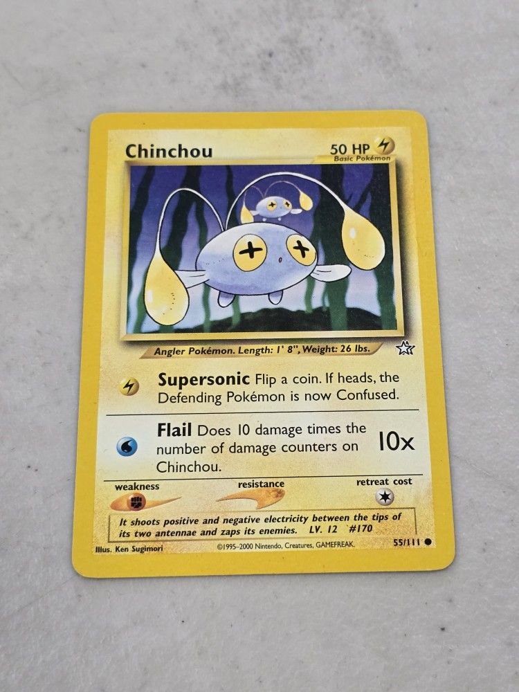 Chinchou - Neo Genesis