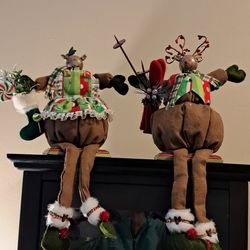 Christmas  Mr & Mrs Reindeer 