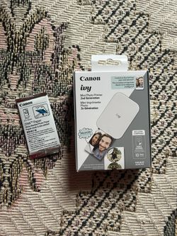 Brand New White Ivy Canon Mini Bluetooth Printer