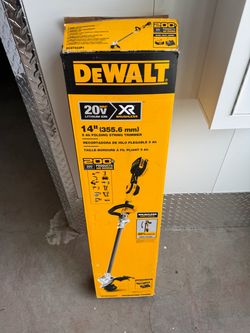DEWALT DCST922P1 20V MAX 14 inch Cordless Folding Dual Line String Trimmer