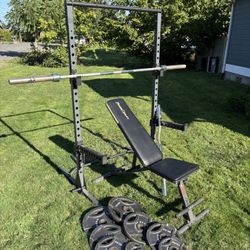 Gym Weights Bar 